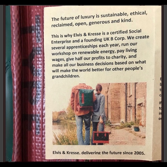 Elvis & Kresse Ivory Burberry Leather Boston Bag - Picture 11 of 12